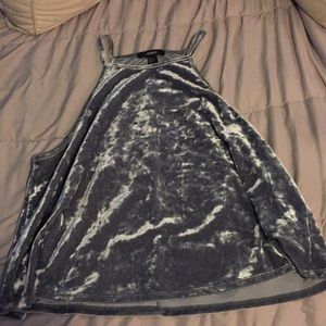 Forever 21 velvet tank top